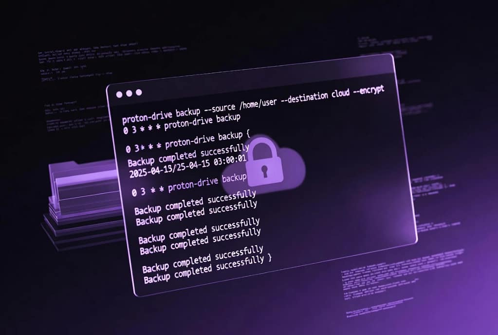 Proton Drive CLI: Backups, Cron and Fixes in 2026 | BAIZAAR 2 Proton Drive CLI secure private backup workflow