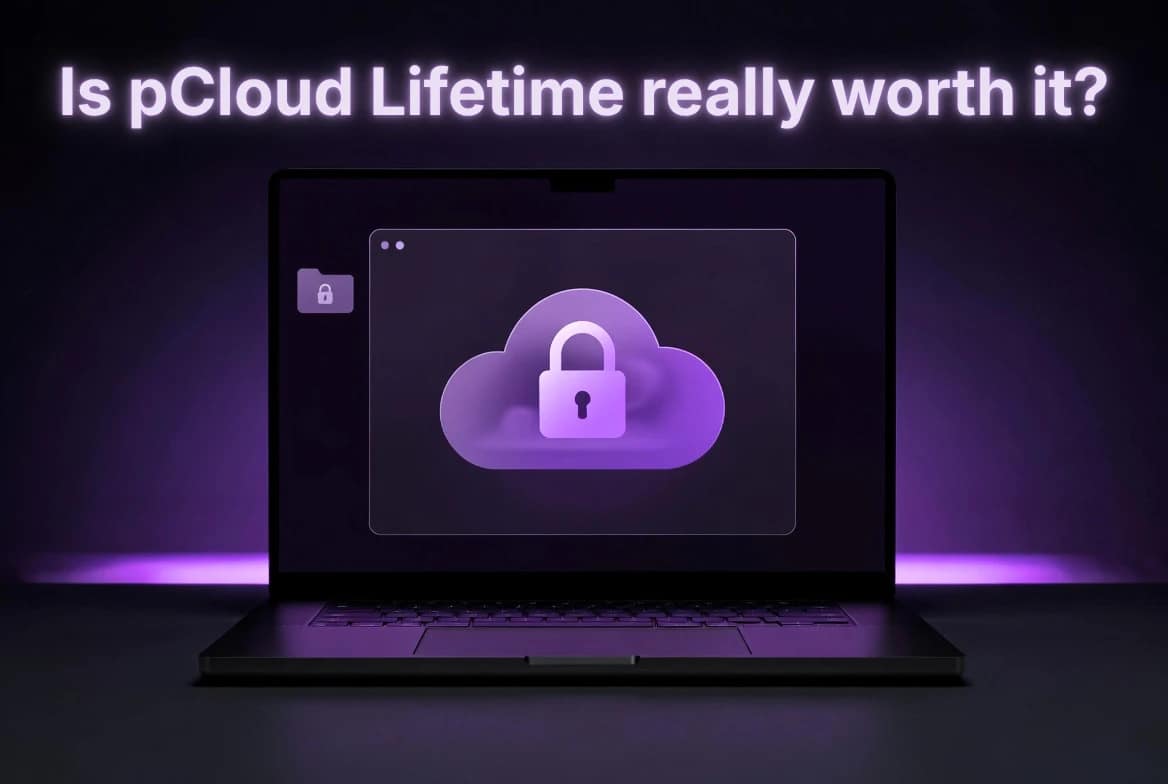 Is pCloud Lifetime really worth it? Lifetime cloud storage concept with secure encrypted files and long-term backup.
