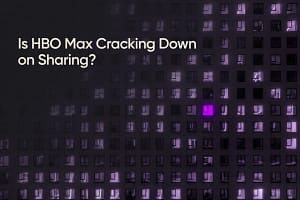 Is HBO Max Cracking Down on Sharing? What's Actually Changed in 2026 1 One apartment window glowing violet among dozens of identical windows, symbolising how HBO Max is cracking down on sharing by singling out individual households
