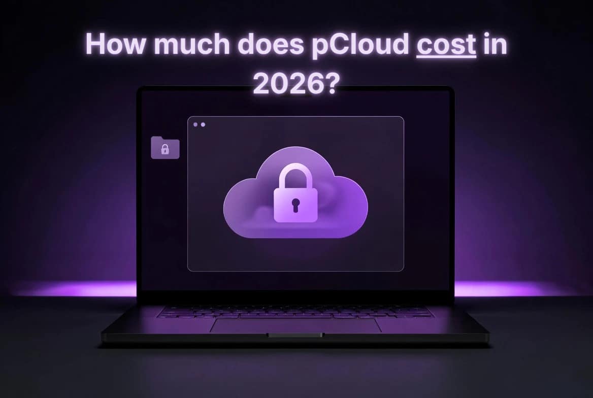 How much does pCloud Cost in 2026? Pricing comparison visual for pCloud cloud storage plans and lifetime options