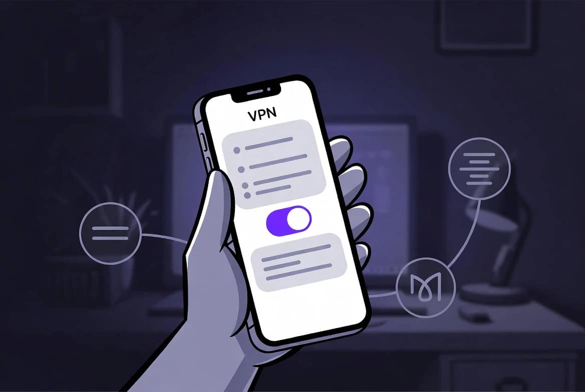 How to Fix Disney Plus Error 73 with Proton VPN Stealth Step by step setup guide showing how to fix disney plus error 73 using Proton VPN Stealth protocol